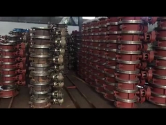 Valve papillon à bride en acier coulé WCB triple décalage pour l'eau, la vapeur et l'huile